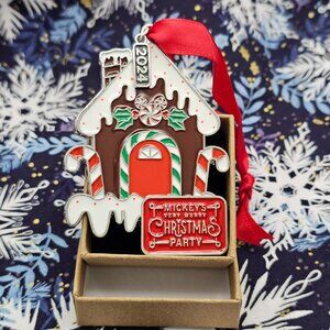 Mickey's Very Happy Christmas Party for members - 2024 limited release ornament